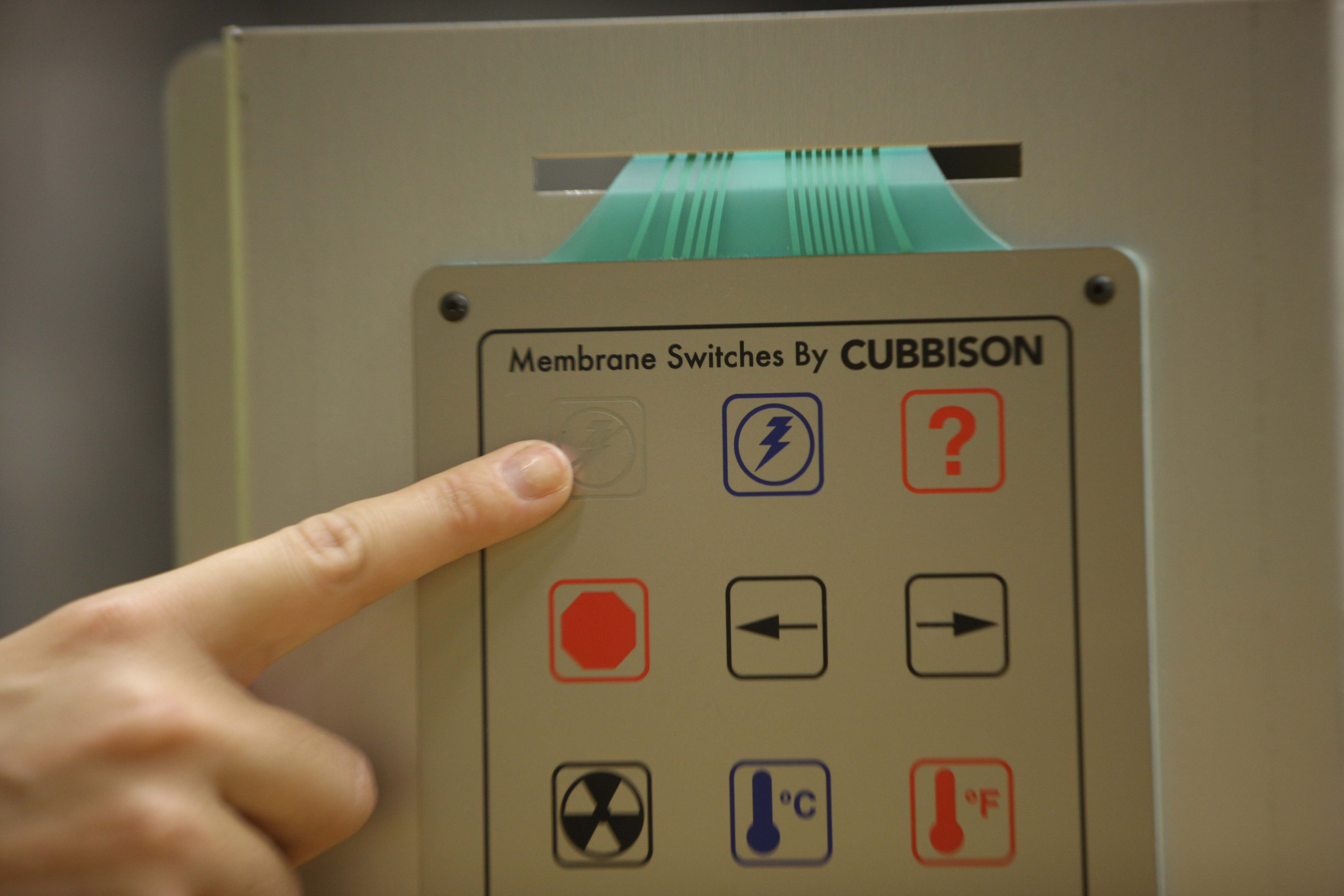 custom designed membrane switches
