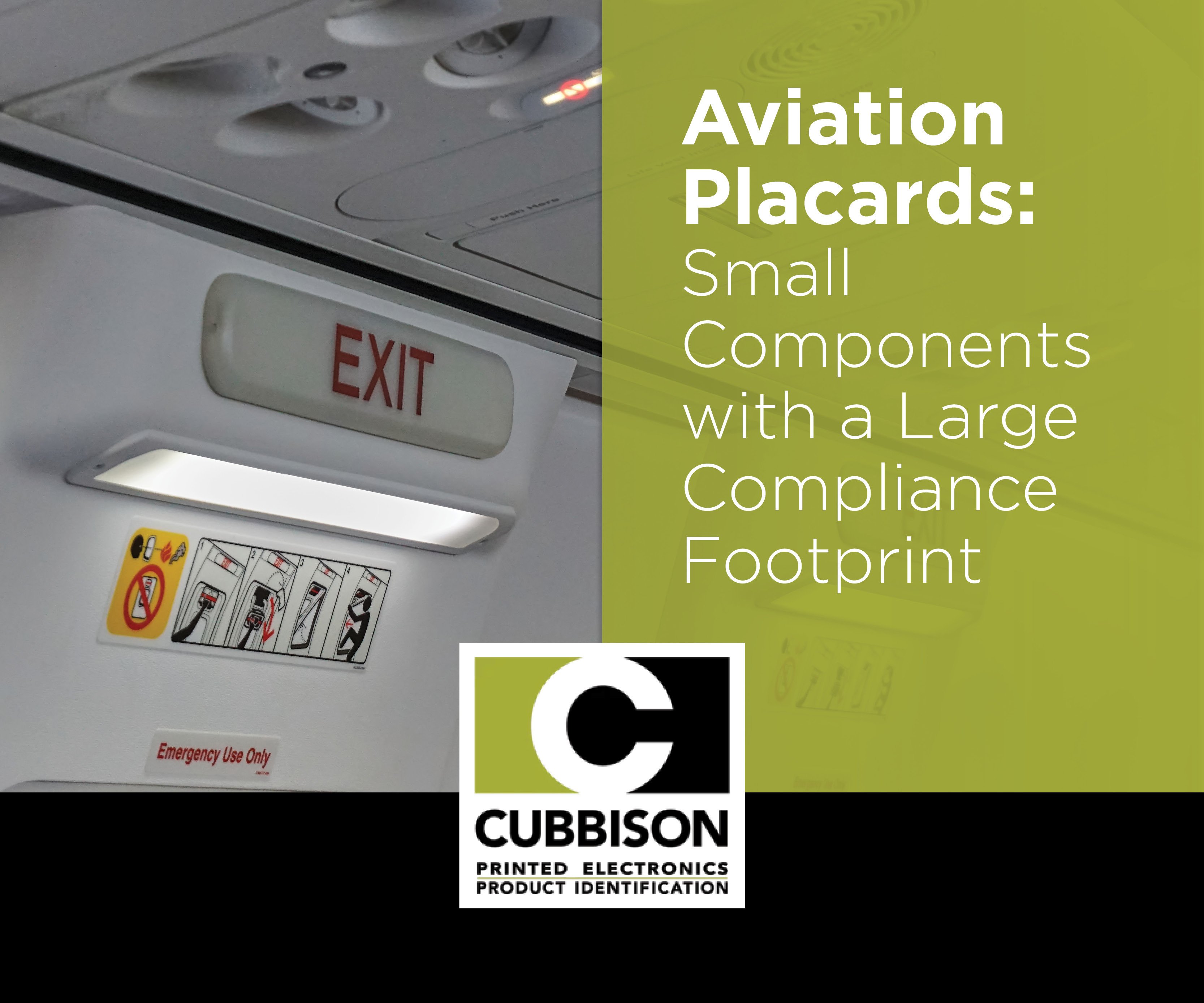 Aviation Placards: Small Components with a Large Compliance Footprint