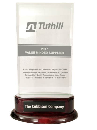 Tuthill Announces Value Minded Supplier Award for 2017