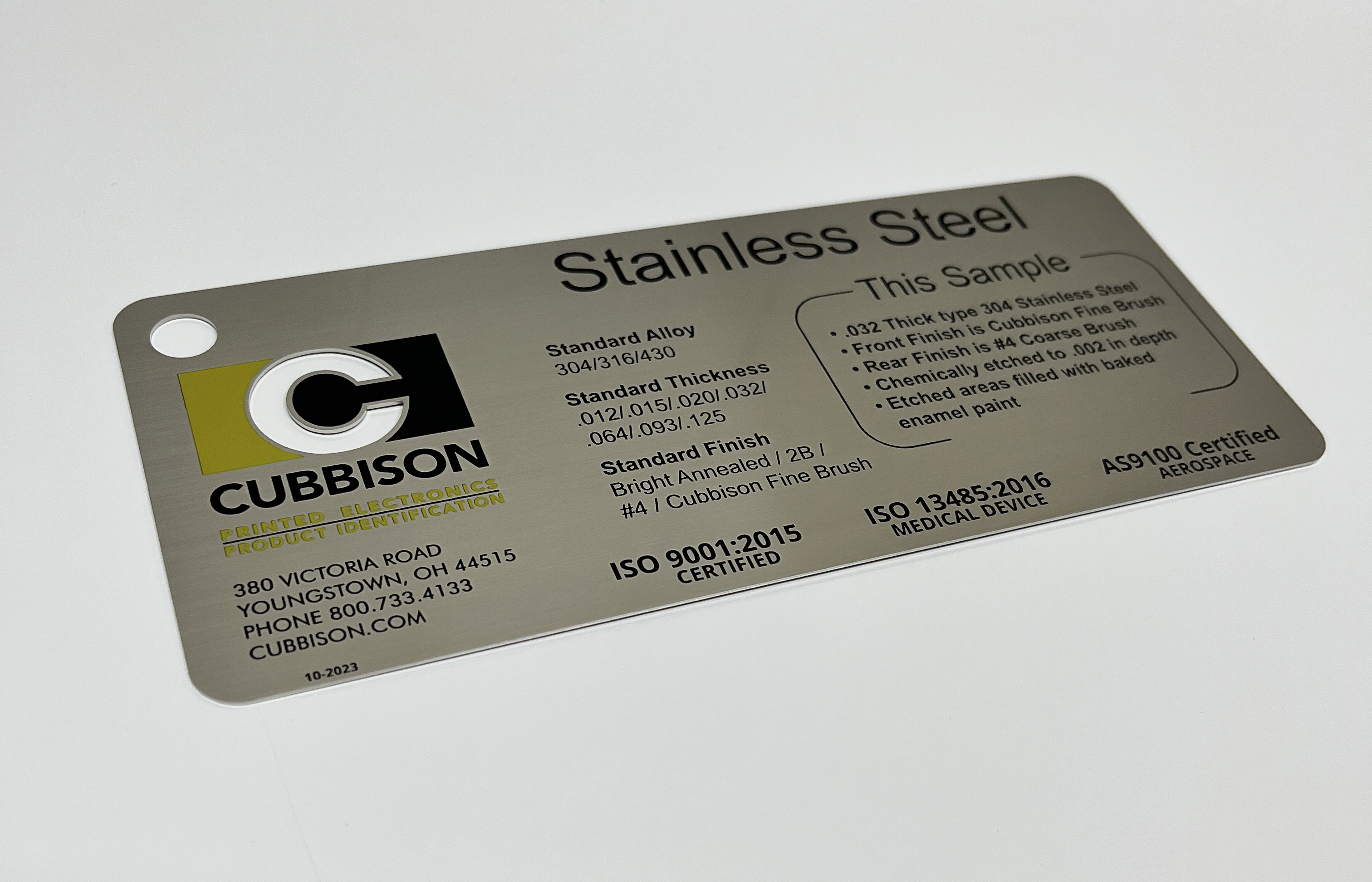 4 nameplate and label substrates that can withstand harsh environments